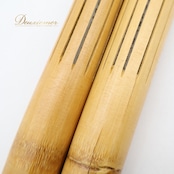 フラダンス プイリ ブラウン系 小物 小道具 茶 青 木製 フラ ダンス タヒチアン ケース セット ケース付き 舞台 ステージ ダンス小物 ダンス用品 レッスン 練習 イベント 艶 光沢 ペア ブルー系