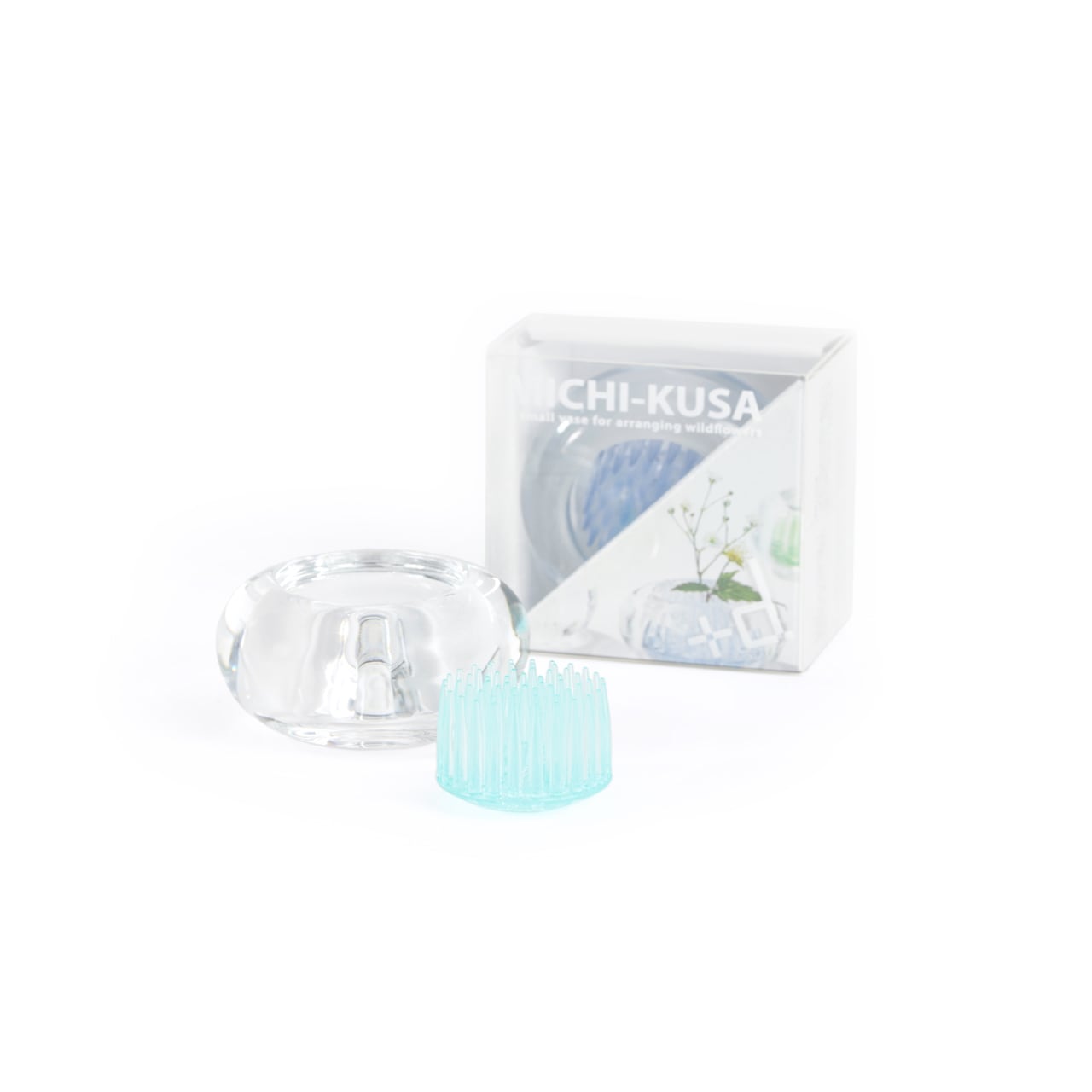 アクアブルー　オパールセント　キャンディディッシュ　花模様の蓋 Fenton for QVC**HP TWILIGHT BLUE IRIDESCENT RUFFLE TOPPED