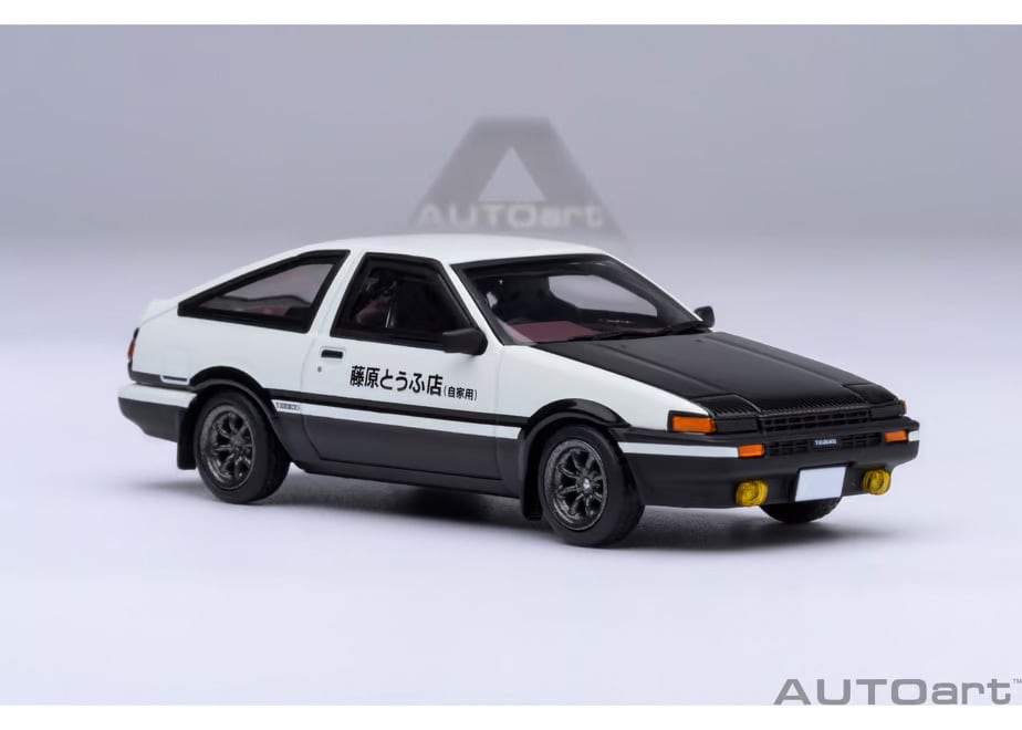 AUTOart 1/64 頭文字D スプリンタートレノ　AE86 2種セット AUTOart 1/64 トヨタ スプリンター トレノ (AE86) 『頭文字 D
