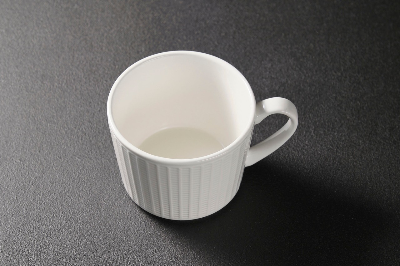 Steelite ウィロー ホワイト キャンカップ 227.5cc(8oz)