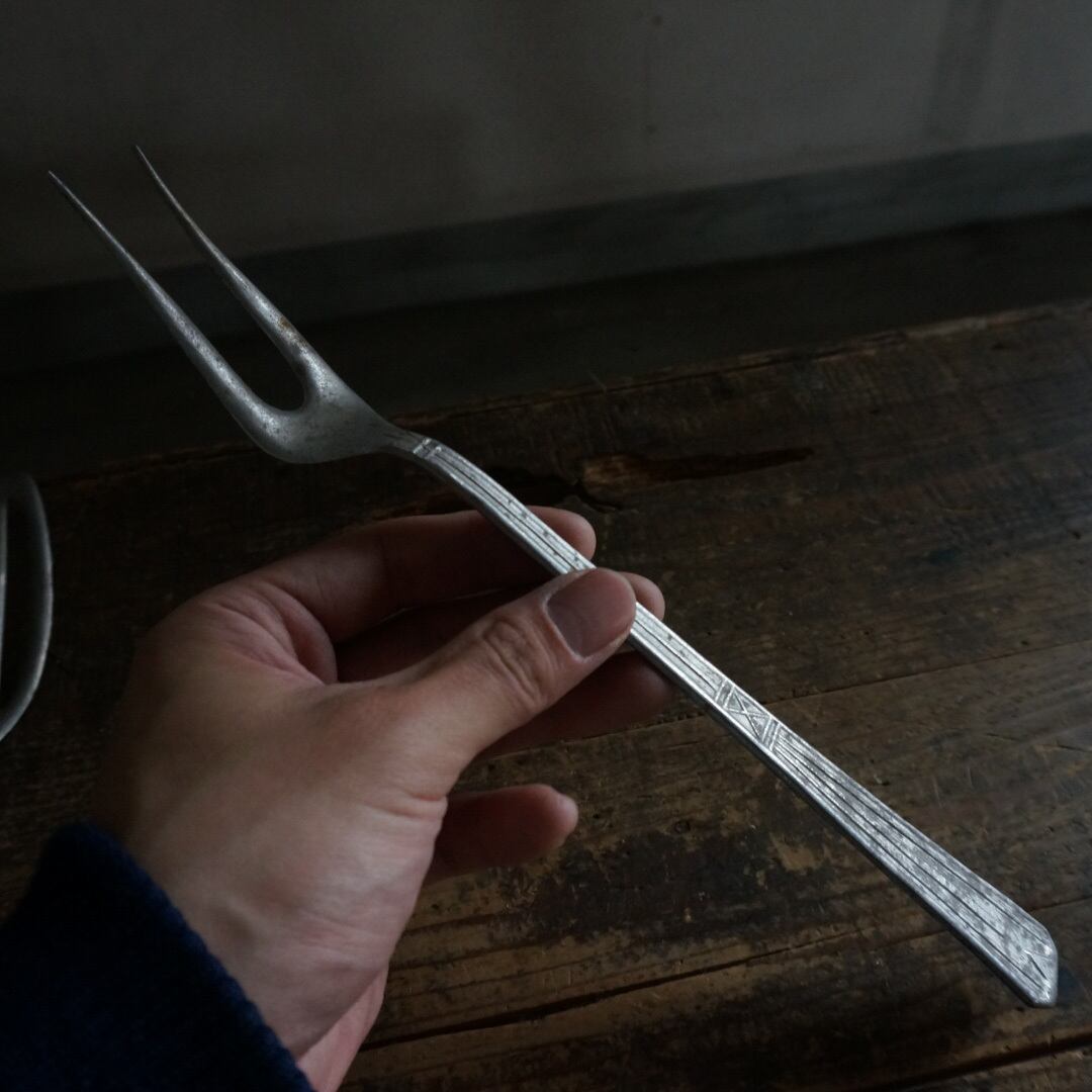 古いフランスのキッチン用具