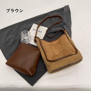 ラムウール バケットバッグ 3col Y 250512