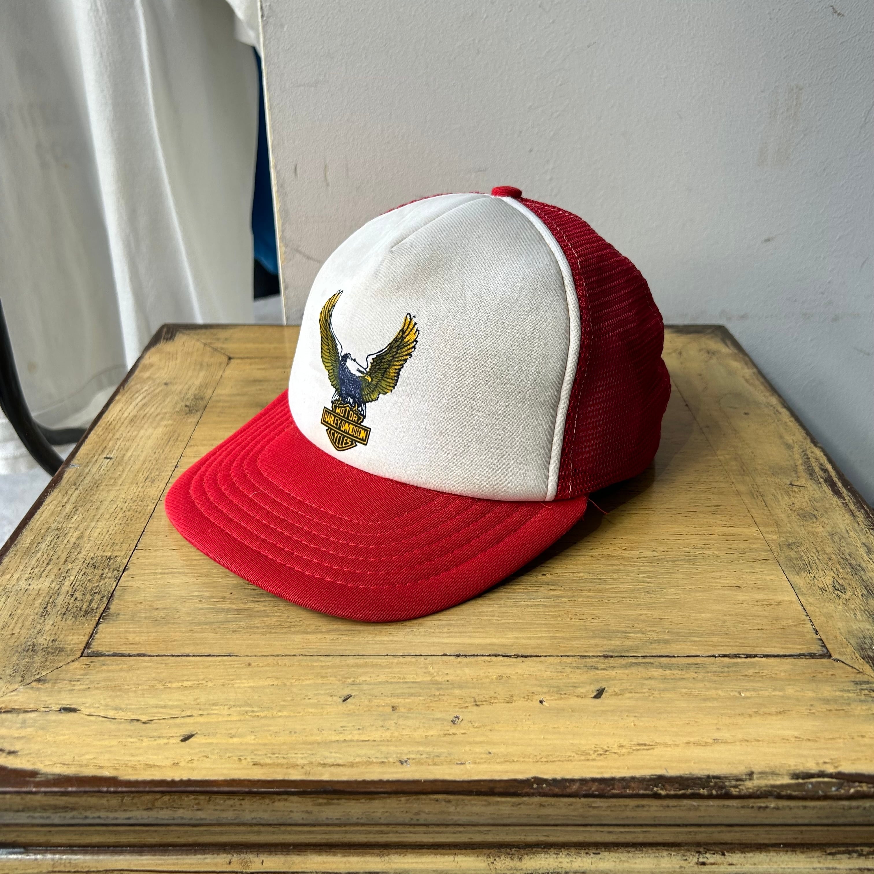 80s "harley-davidson" mesh cap【仙台店】