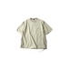 gym master tシャツ 半袖 メンズ 大きいサイズ レディース マイクロリップ メッシュ切り替えTee G521727 ベージュ 大阪 店舗 取り扱い 大阪门市 日本集合店