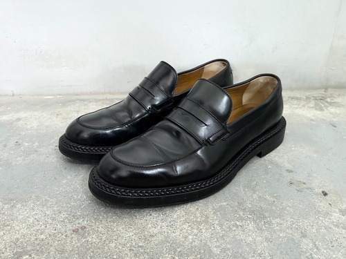 GUCCI Leather penny loafers MADE IN ITALY