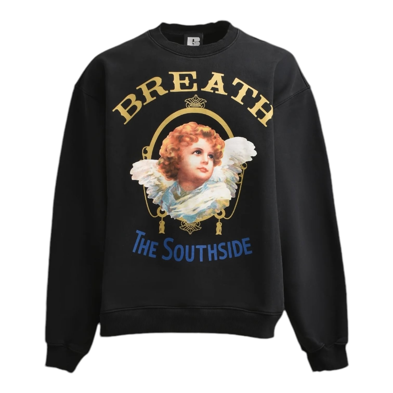 BREATH】SOUTH SIDE ANGEL LOGO CREW SWEAT | PARX.【ストリート BREATH】SOUTH SIDE ANGEL LOGO CREW SWEAT | PARX.【ストリート