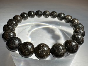 【S】ブラックルチルクォーツブレスレット
