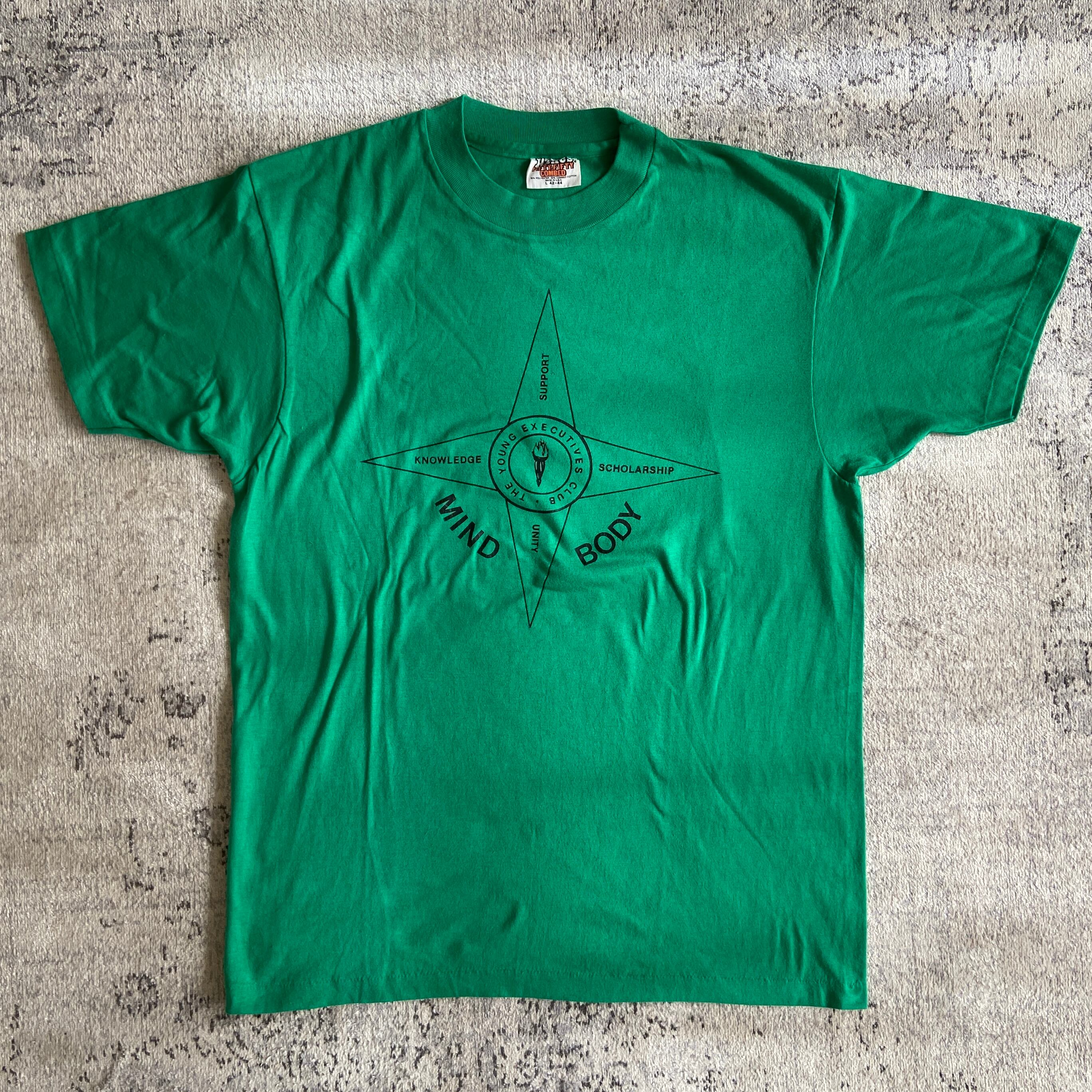 1970s Hanes L Tee Made in USA F683