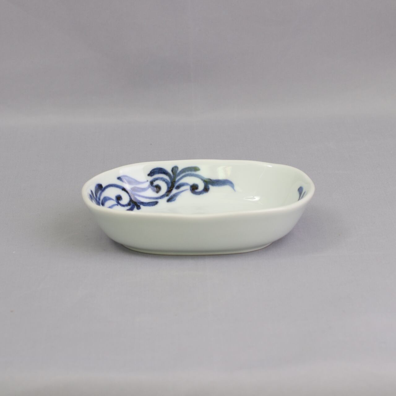 砥部焼 千山窯 デザート鉢 唐草