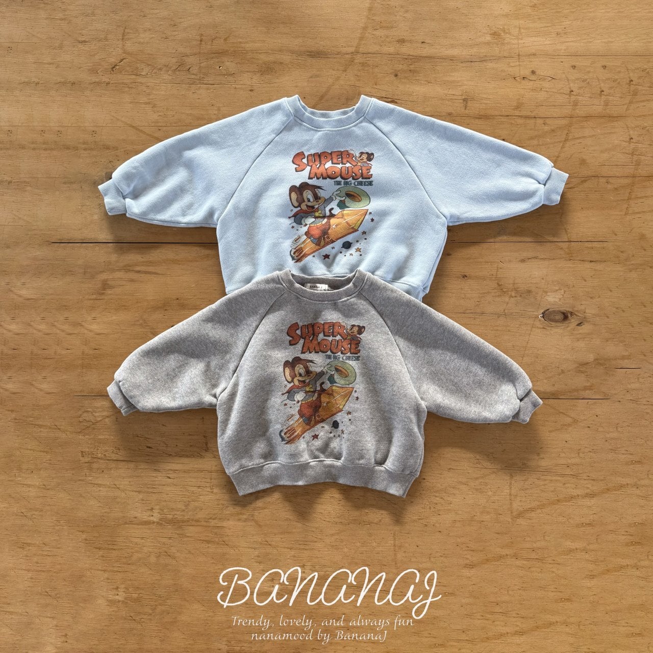 «予約»«ジュニアサイズあり»«Banana J» ヒーローmtm 2colors