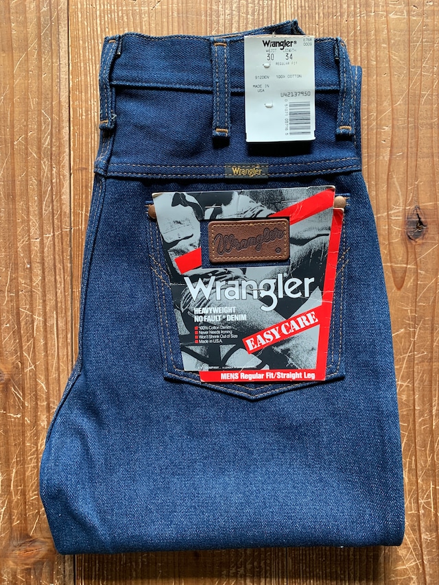 80's〜 Wrangler 912DEN デニムパンツ DEADSTOCK 表記(30×34) USA製