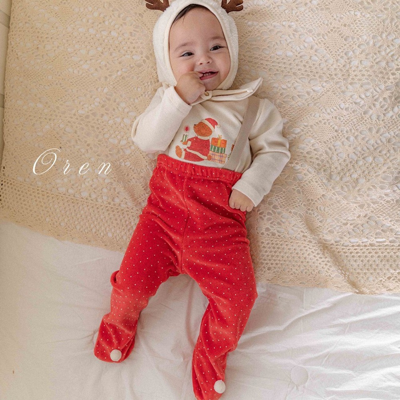 Oren X-mas［取寄］ ange blanc foot leggings