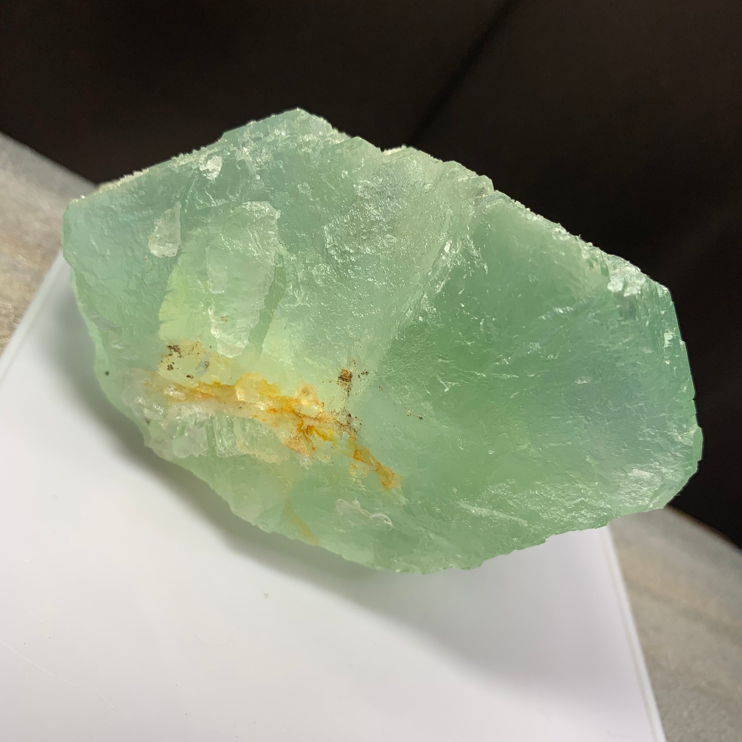 綺麗なグリーンの色合い☆フローライト原石クラスター | Naturaltreasure 綺麗なグリーンの色合い☆フローライト原石クラスター | Naturaltreasure