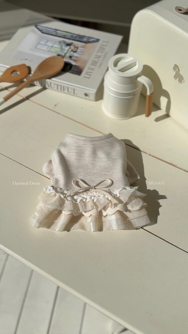 〈即納アイテム〉SICGGU オートミールドレス