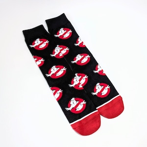 ♧【 crew socks / クルーソックス 】『 ゴーストバスターズ / ムーグリーロゴ 』 靴下 / ソックス 〚アメリカン雑貨 アメトイ〛