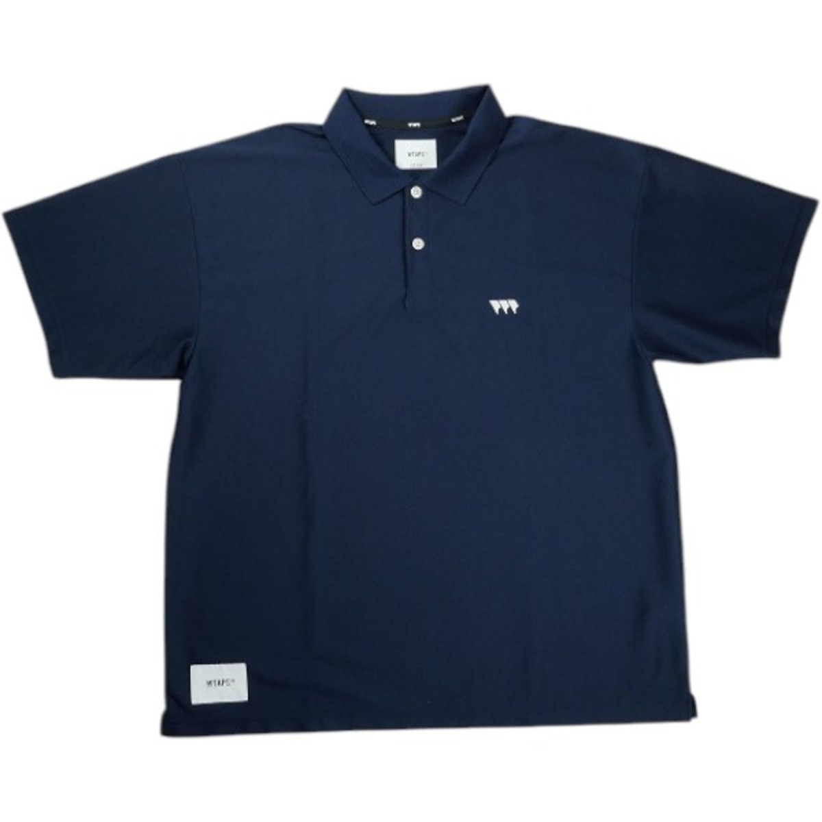 Size【XL】 WTAPS ダブルタップス 25SS ACADEMY 02 SS POLY Navy 半袖 