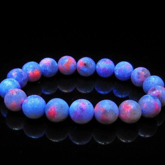 ハックマナイト ブレスレット 12mm 一点物 メール便可 111-33285