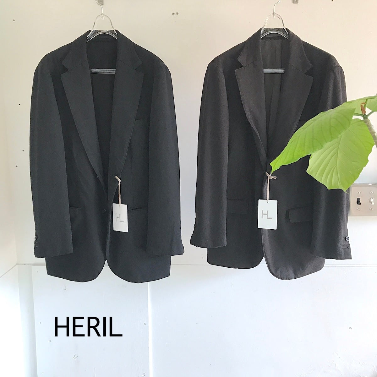 ヘリル herill ジャケット　リネン HERILL 25SS 