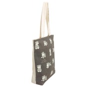 Mintinn A4縦型トートバッグ 26008 ゆるっとルーク 犬柄