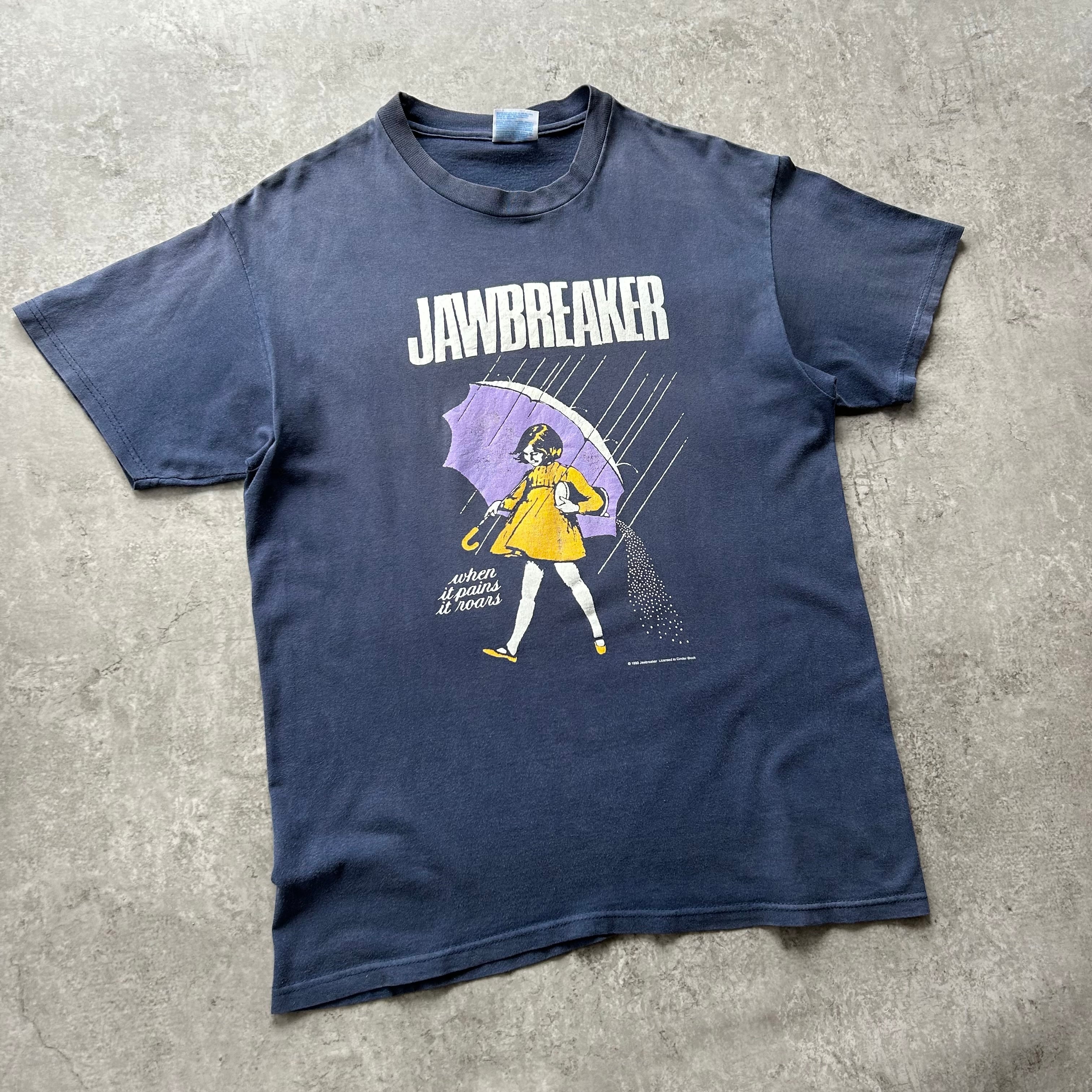 Jawbreker Tシャツ 90s Hanes JAWBREAKER バンドtシャツ M ネイビー | 東京準備室