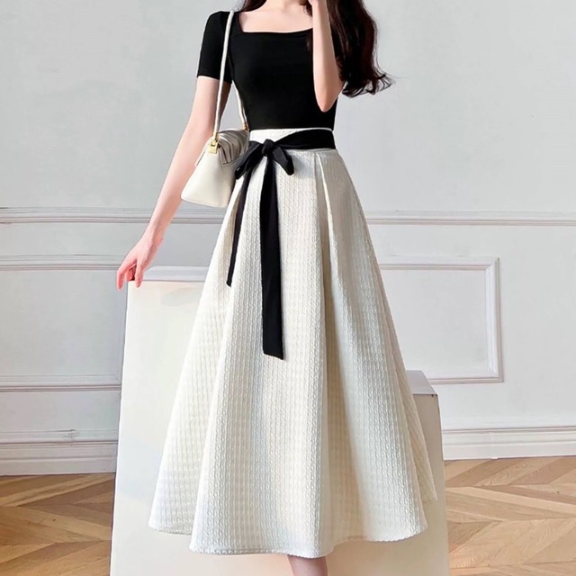 トップスフレアスカートセットアップ 10513