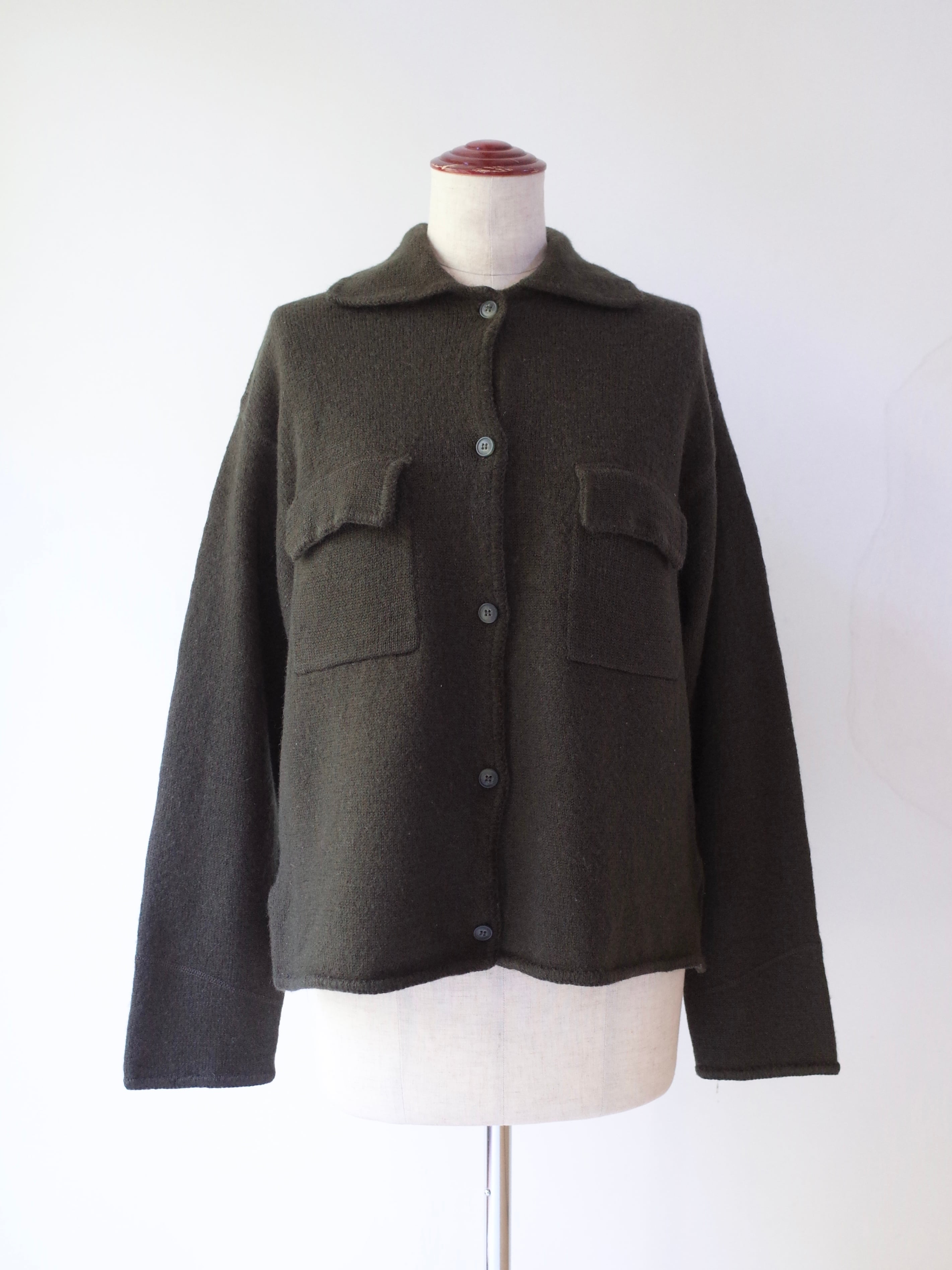 G.H.BASS wool knit cardigan