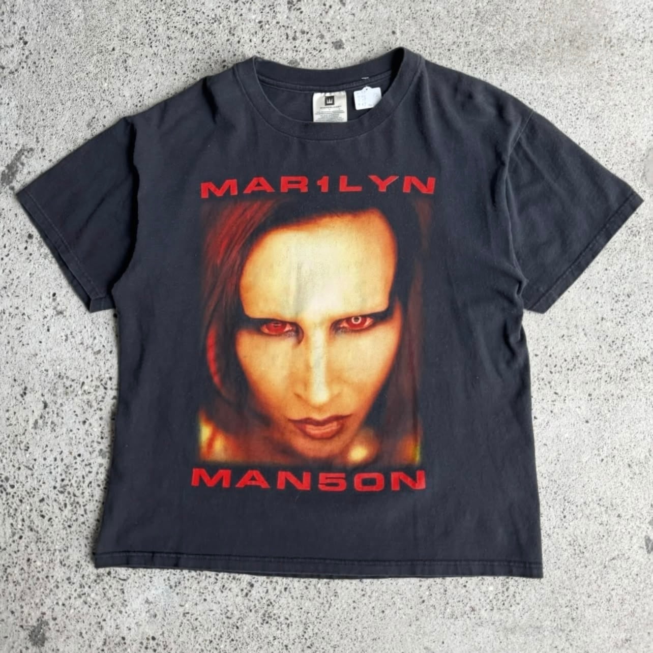 極上個体】90's Marilyn Manson Tee “Hello My Name Is Marilyn Manson