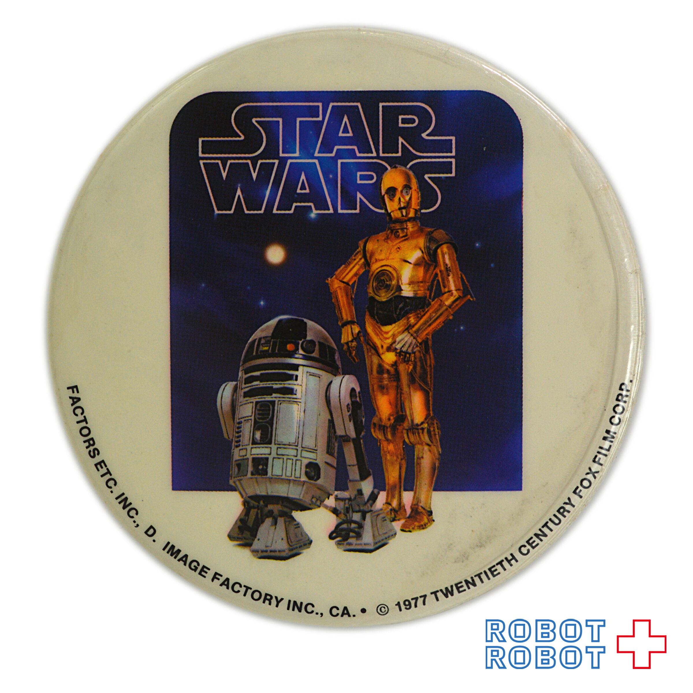 スター・ウォーズ 缶バッジ R2-D2 & C-3PO | ROBOTROBOT
