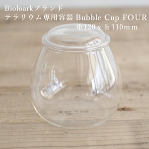 【ガラス容器】Bioloark Bubble Cup FOUR（Φ120ｘｈ110mm）◆テラリウムのために作られたガラス容器