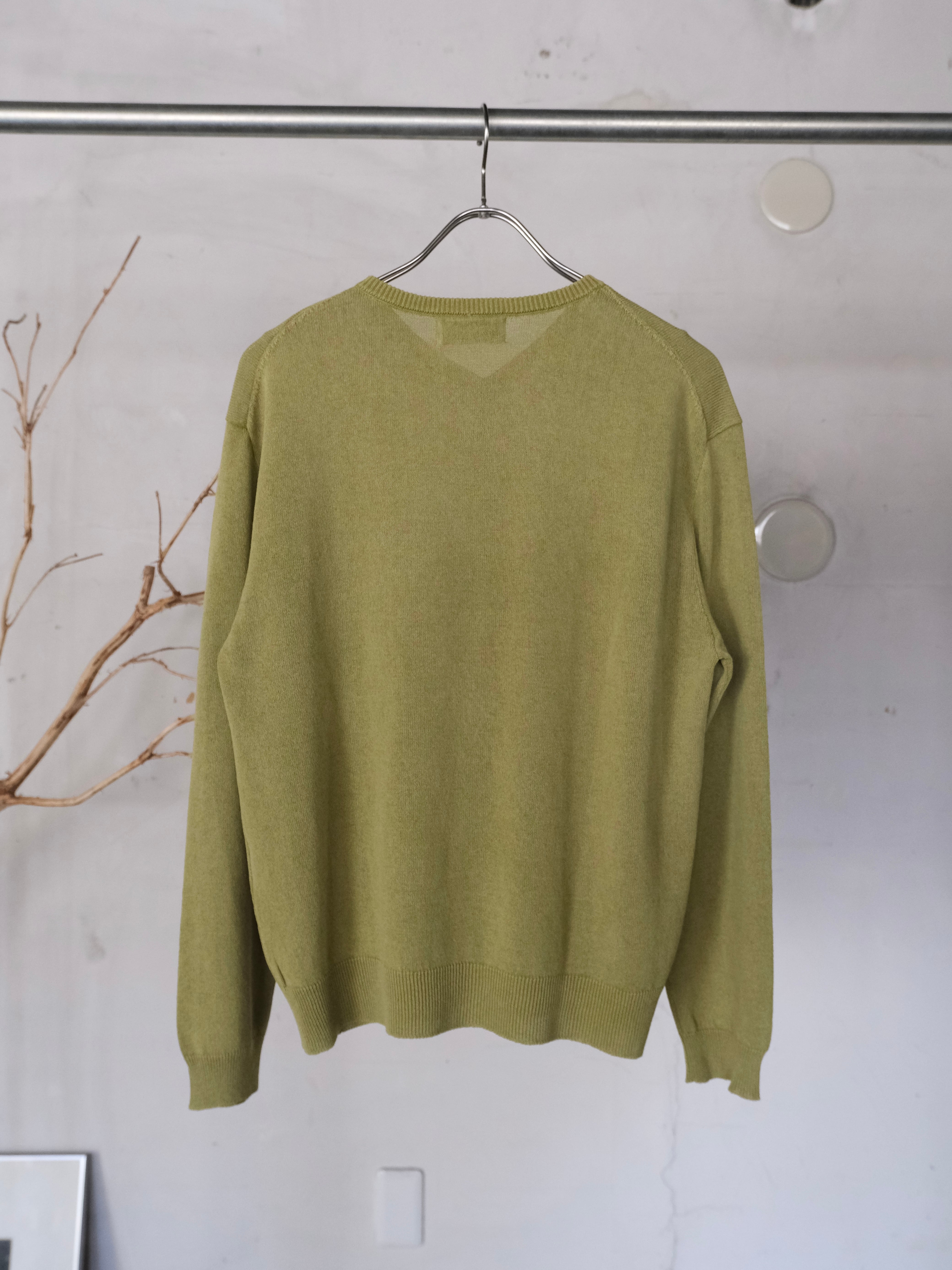ENCOMING】 KNITTED V NECK JUMPER | THE OUR