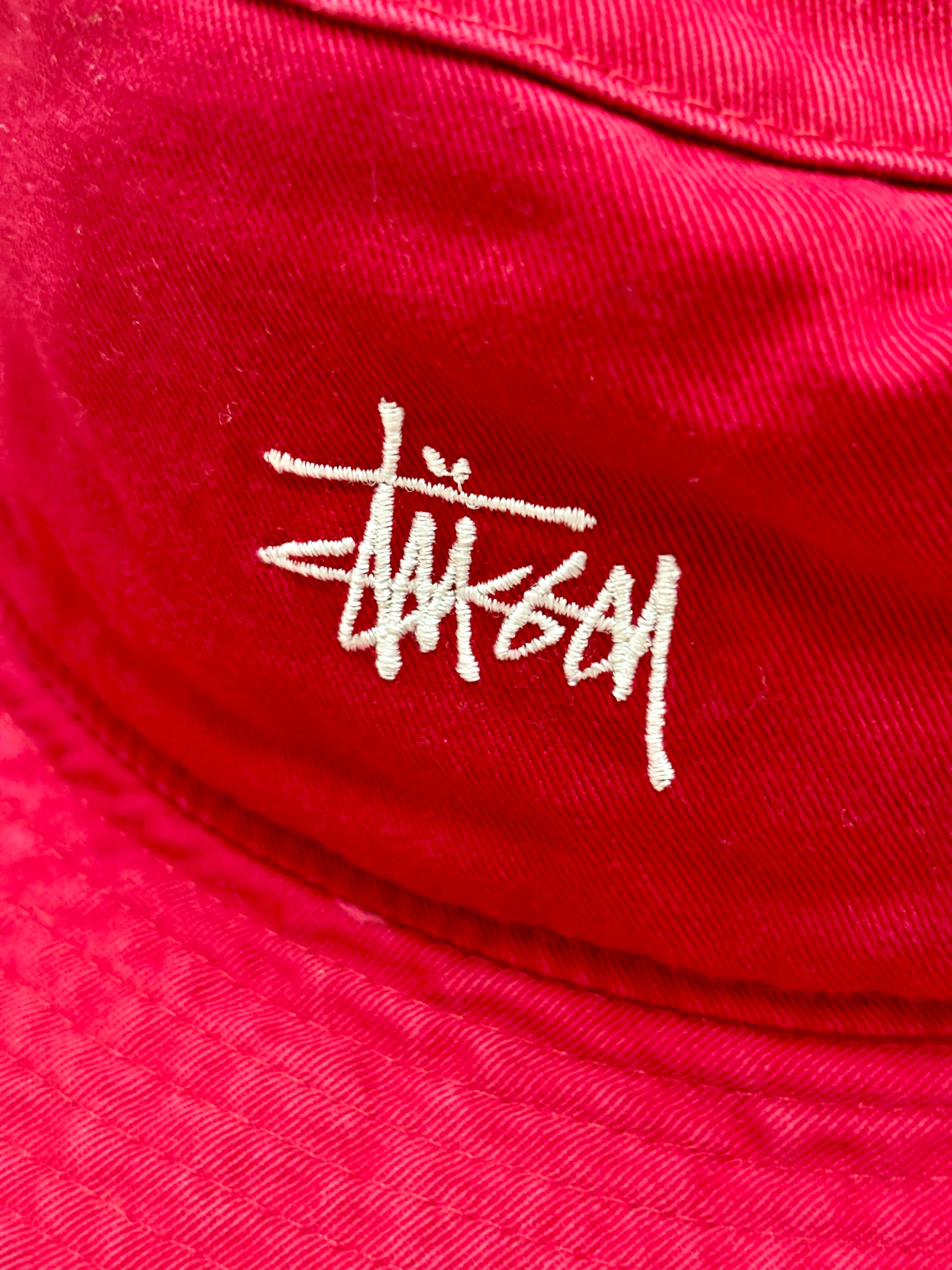 90~00s OLD STUSSY/Bucket Hat/紺タグ/L-XL/バケットハット/ストック 90~00s OLD STUSSY/Bucket Hat/紺タグ/L-XL/バケットハット/ストック