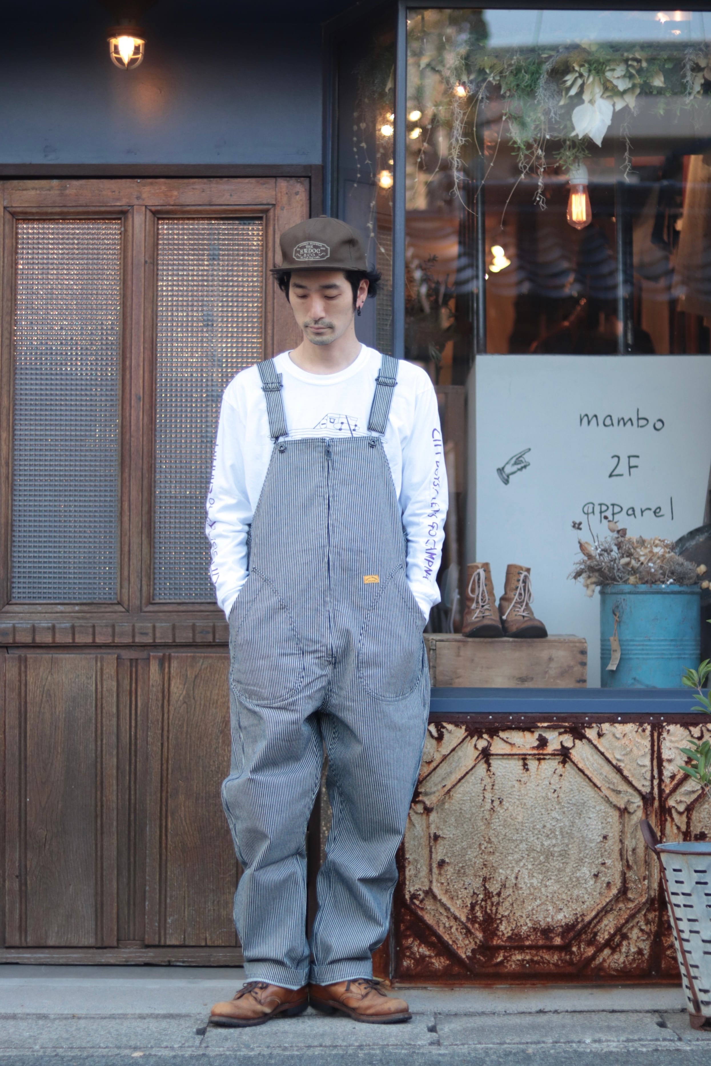 NATAL DESIGN/ネイタルデザイン　CENTER ZIP OVERALL　ND-OA-011