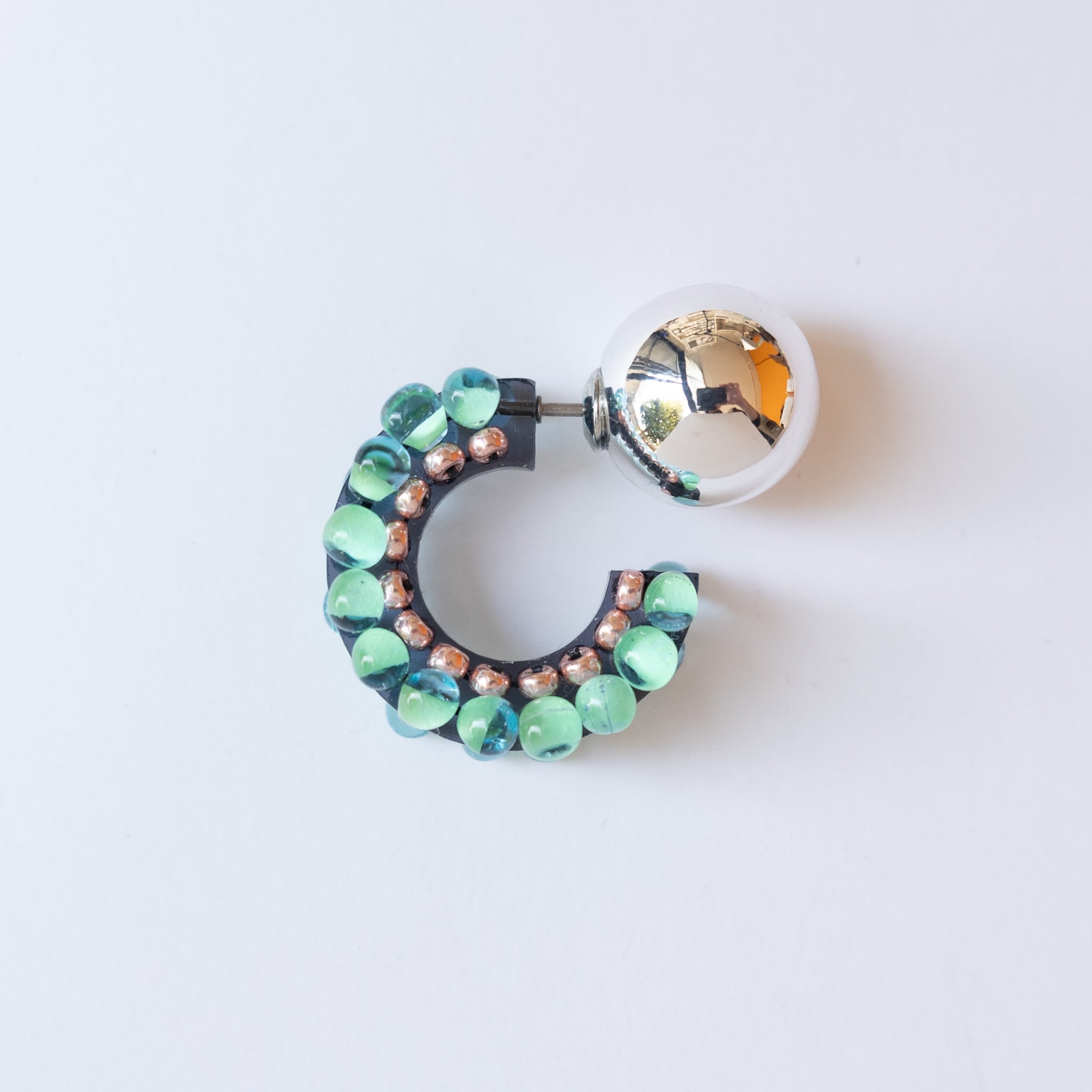 PUZZLE RING ピアスS 1P [08]