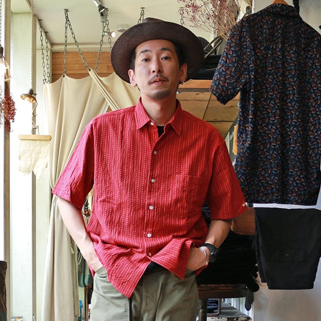 Porter Classic ポータークラシックHAPPY RED SHIRT