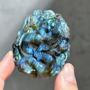 ラブラドライト 龍42◇ Labradorite◇天然石・鉱物・パワーストーン