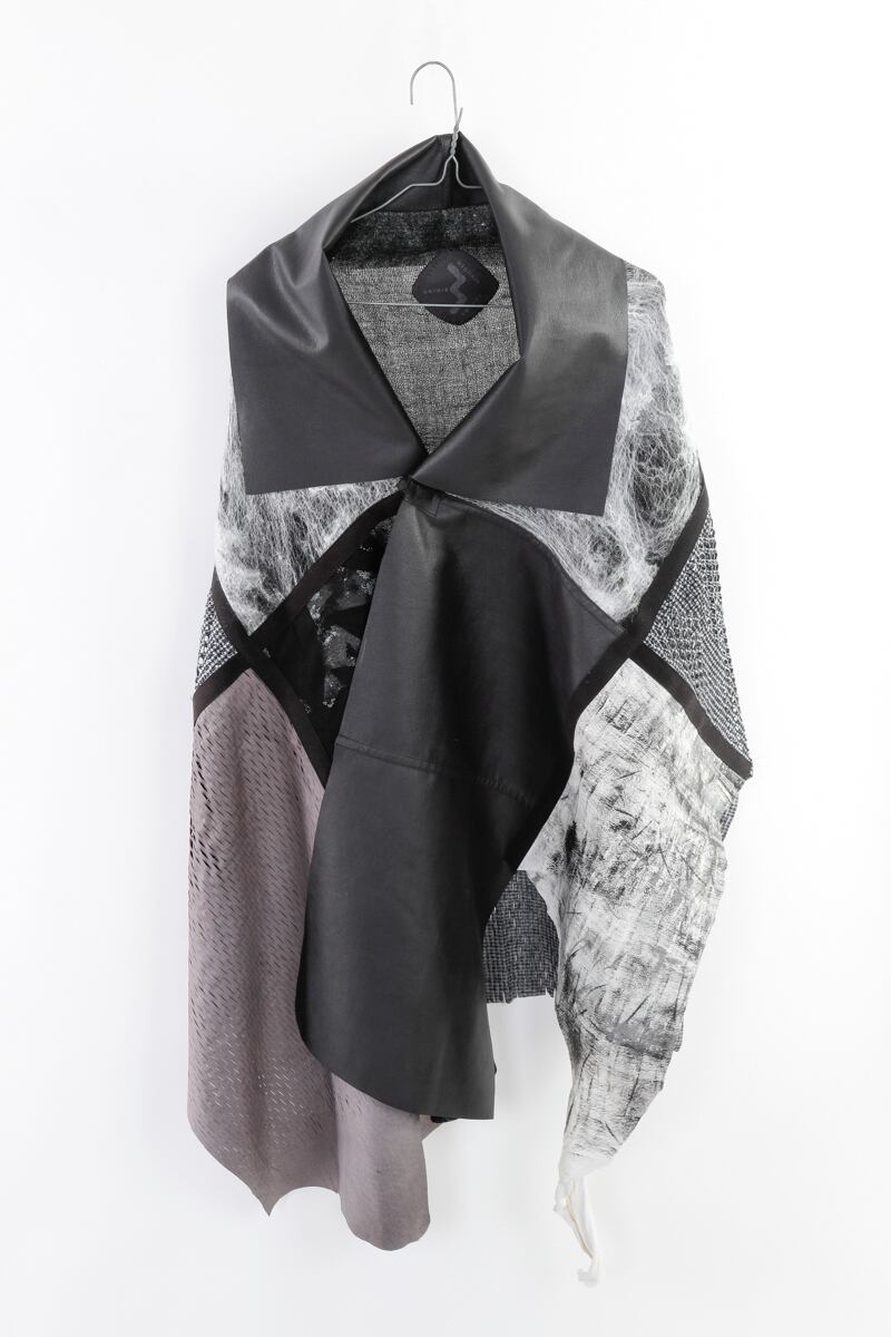 HYBRID PONCHO 6101/ ONE OF A KIND 1点モノポンチョ ［着るアート