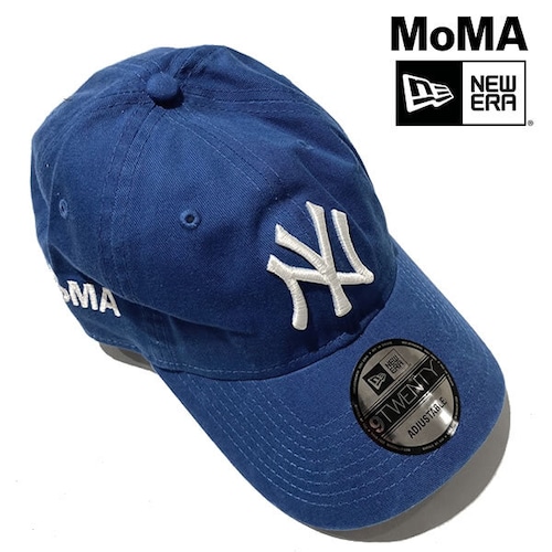 【ニューヨーク MoMA！】MoMA Design NY Yankees　ヤンキース ニューエラ MoMA限定キャップ Bright Royal【moma001-blue】