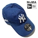 【ニューヨーク MoMA！】MoMA Design NY Yankees　ヤンキース ニューエラ MoMA限定キャップ Bright Royal【moma001-blue】