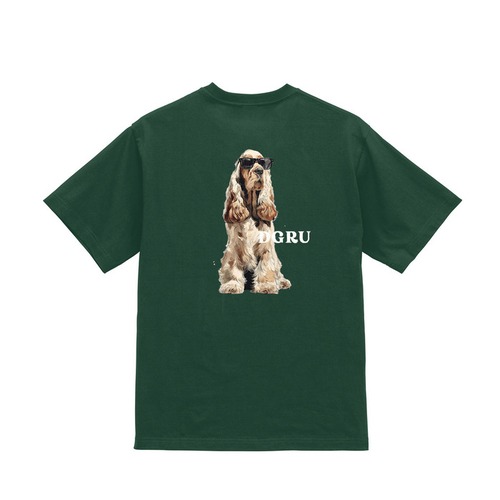 イングリッシュ・コッカー・スパニエル　バックデザインTシャツ