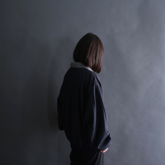 "FIRST DOWN" reversible fleece full-zip jacket