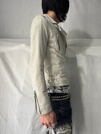 "IRO" Mesh Gimmick Riders Jacket