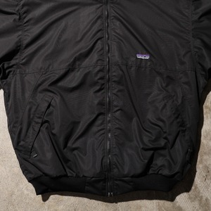 極美品 XL 08年 オールブラック Shelled Synchilla Jacket Patagonia シェルドシンチラ ジャケット パタゴニア 黒