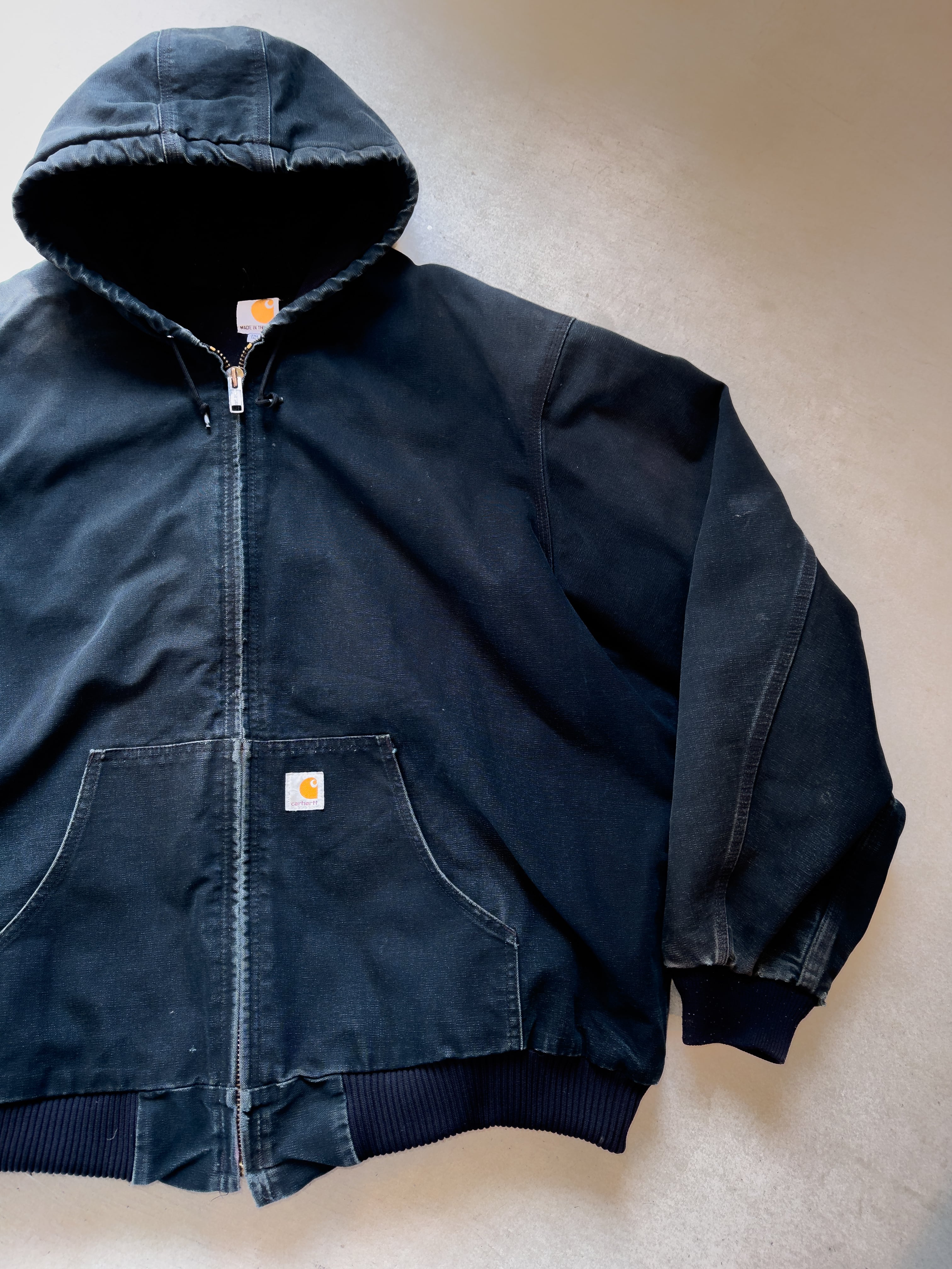 Carhartt J140-BLK Made in USA 125th anniversary active jacket