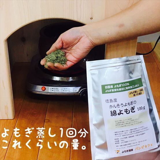 綿よもぎ よもぎ蒸し 100g よもぎ 奈良産 乾燥よもぎ お風呂に煮出さ