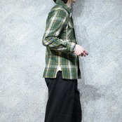 70's like Wrangler wool check shirt