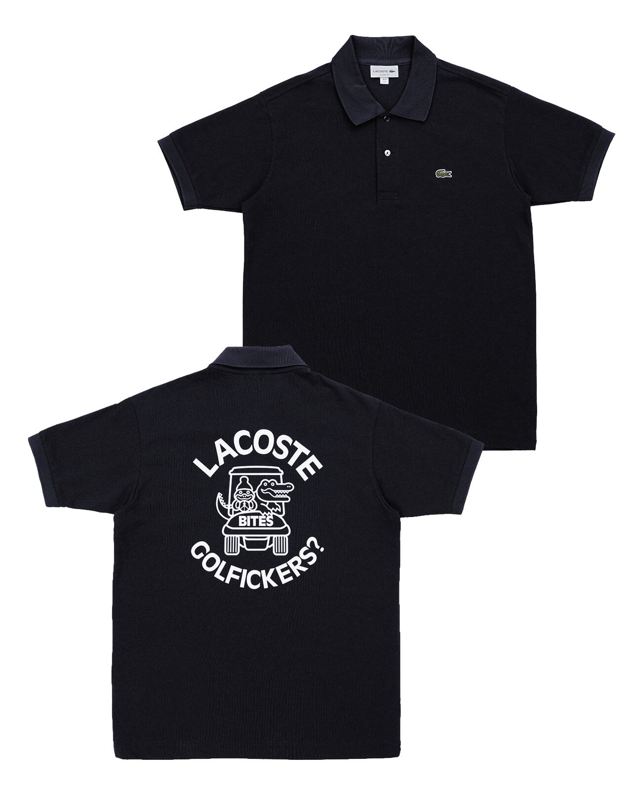 Golfickers2025ゴルフィカーズ ポロMサイズ HOLE 650] LACOSTE x