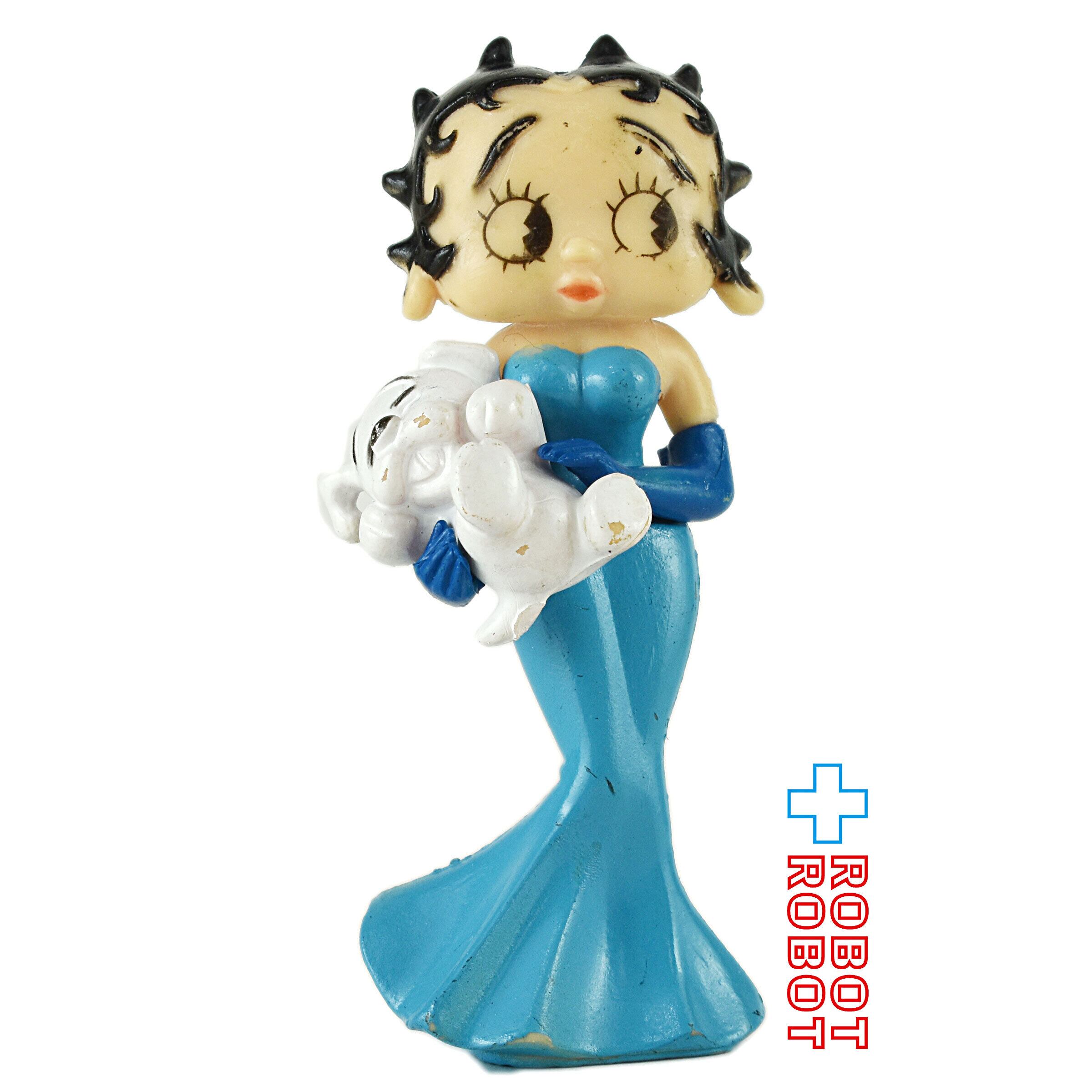 ベティ・ブープ ベティーちゃん 水色ドレス w/白犬パジィ PVC