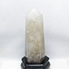 1.6Kg 水晶 六角柱 水晶 ポイント 原石 置物 台座付属 一点物 152-4725