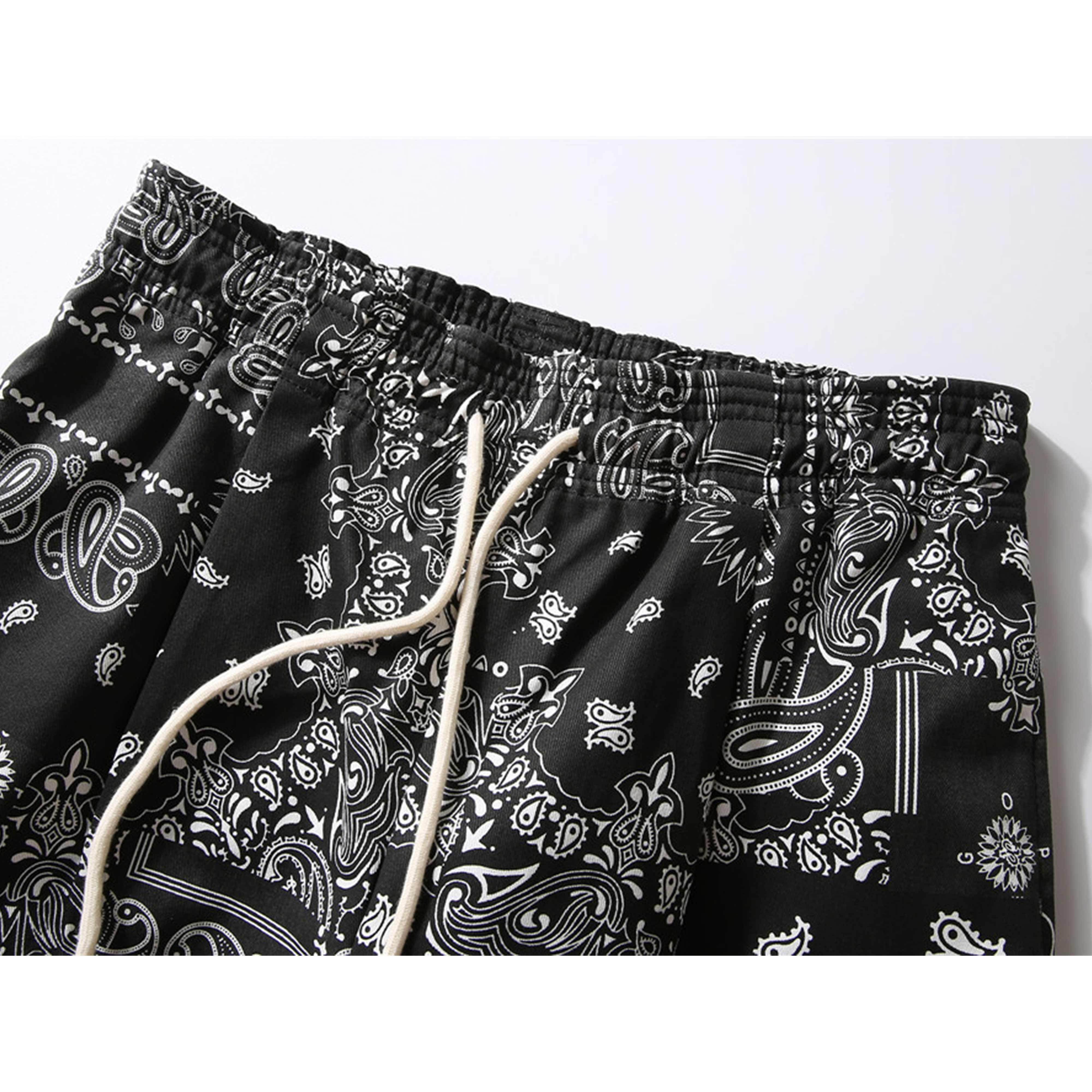 ☆はなはなさま専用です☆XSサイズ 黒ペイズリー 裏地ブラック ペイズリーデザインショーツ_ブラック or ネイビー or ベージュ