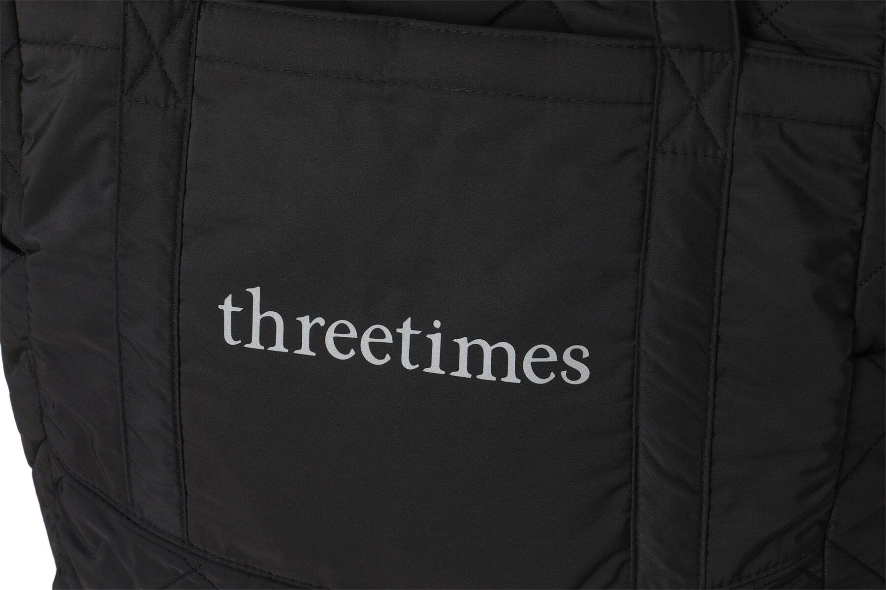 5/9発送 [threetimes] Bebe sport tote bag (Black) 正規品 韓国
